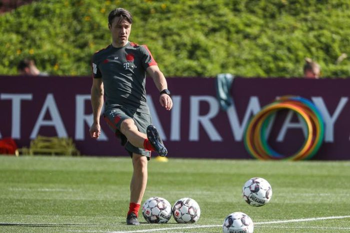 Niko Kovac is thinking about Bayern's future at the club's annual winter training cam in Qatar