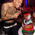 Chris Brown seen here on his 22nd birthday in Las Vegas