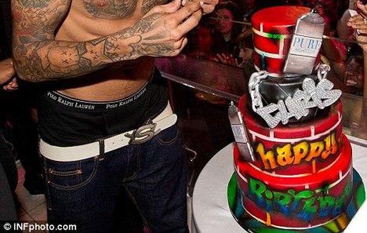 Chris Brown seen here on his 22nd birthday in Las Vegas