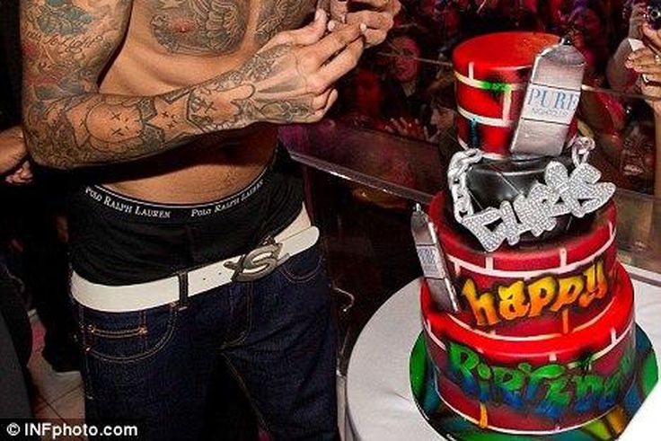 Chris Brown seen here on his 22nd birthday in Las Vegas