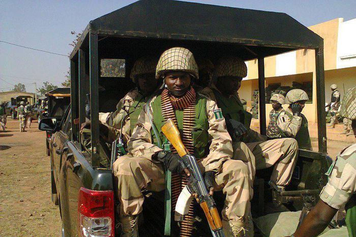 Nigerian soldiers
