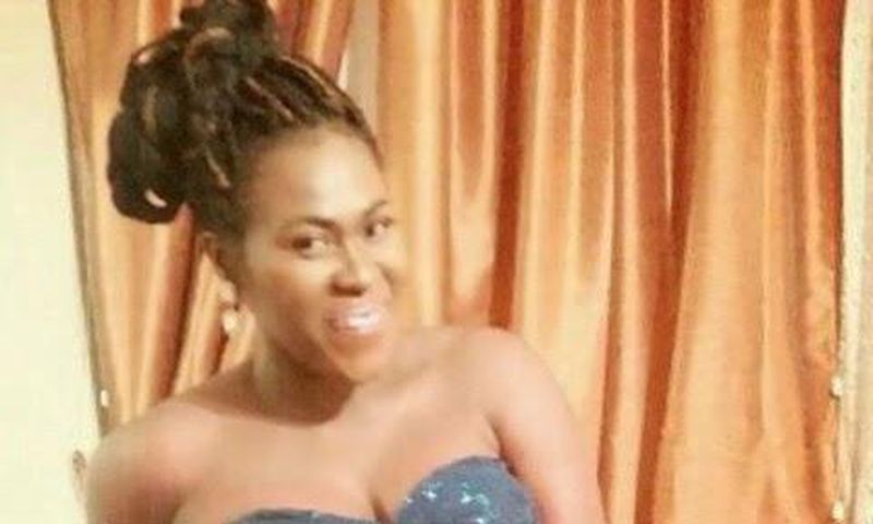 Uche Jombo Rodriguez rocking her baby bump as she attends her first baby shower