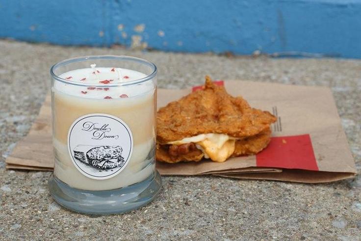 Fried chicken candle. Classic