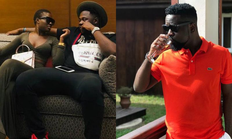 Medikal, Fella Makafui and Medikal