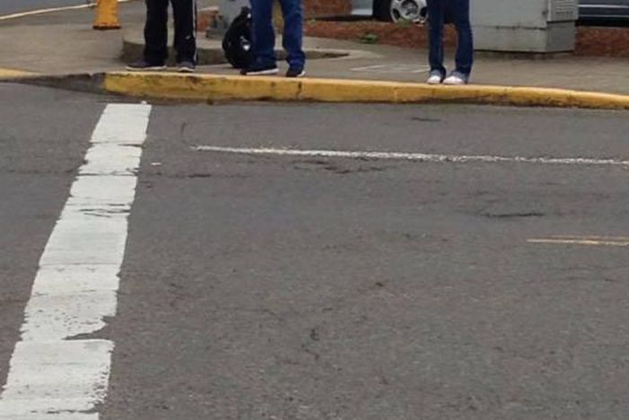 Oregon teenager causes change just by showing love.