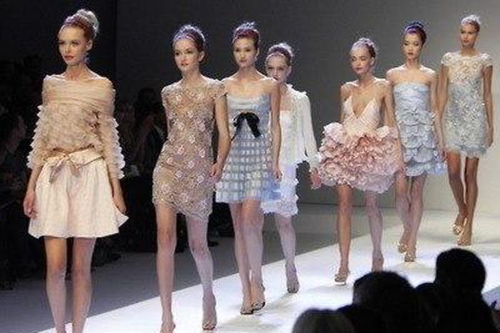 Anorexic models on the runway