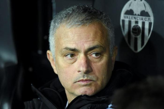 Jose Mourinho, pictured December 2018, said he skirted a touchline suspension on the eve of a match in 2005 by stowing away in a laundry basket