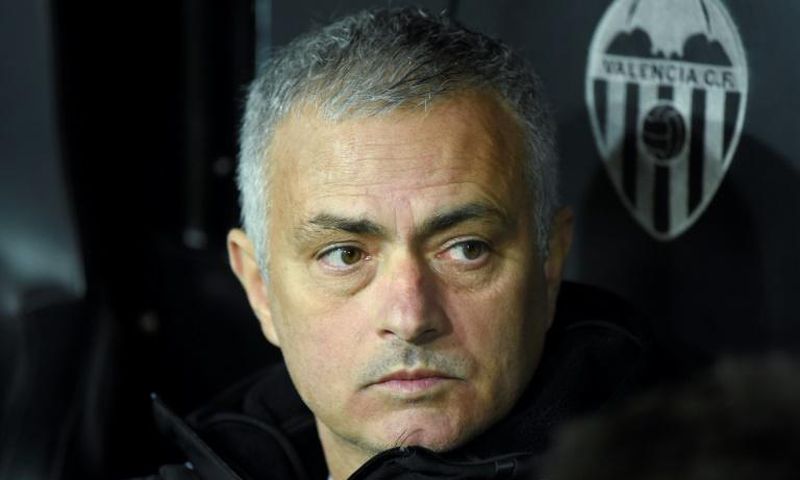 Jose Mourinho, pictured December 2018, said he skirted a touchline suspension on the eve of a match in 2005 by stowing away in a laundry basket