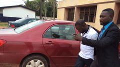  Musah Issah being escorted to court