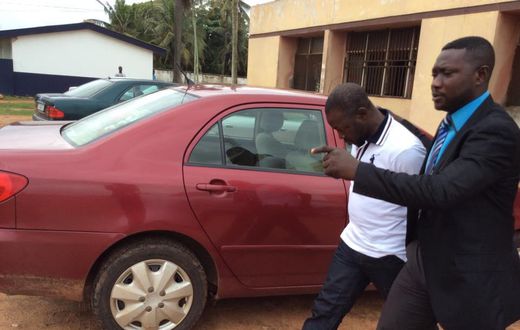  Musah Issah being escorted to court