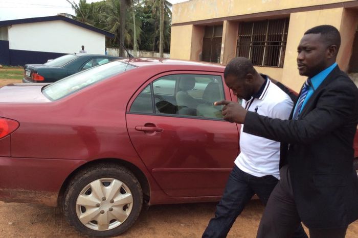  Musah Issah being escorted to court