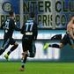 Ciro Immobile (R) scored the opener in extra time for Lazio.