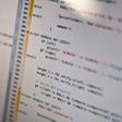 Lines of code used in JavaScript.