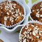 Whole wheat carrot cake muffins