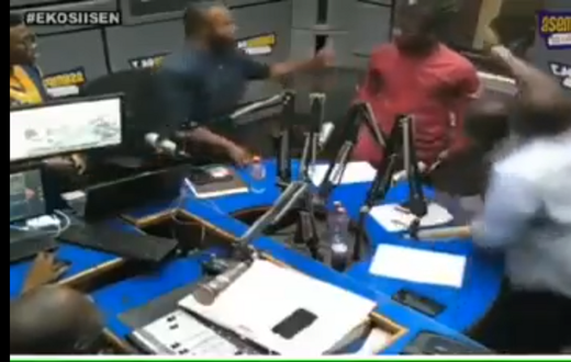 Nana B slaps Sammy Gyamfi