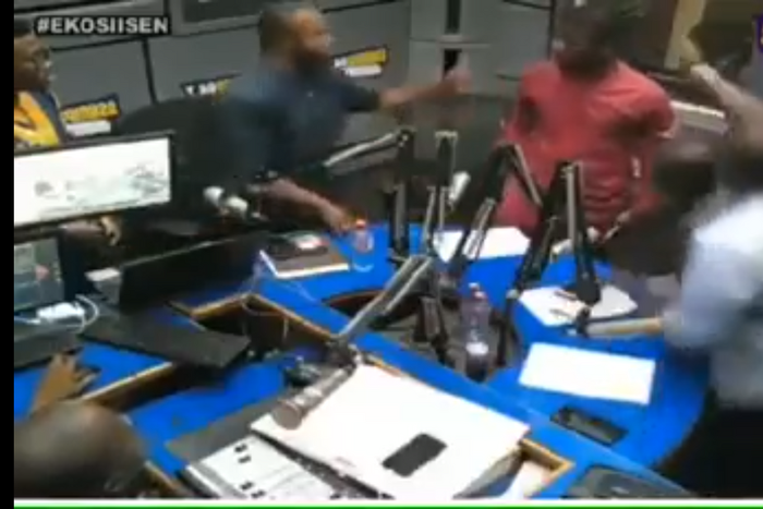 Nana B slaps Sammy Gyamfi