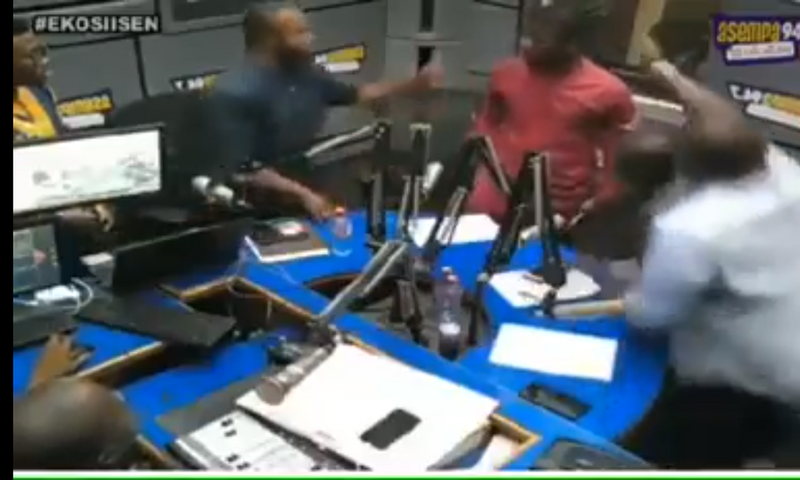 Nana B slaps Sammy Gyamfi