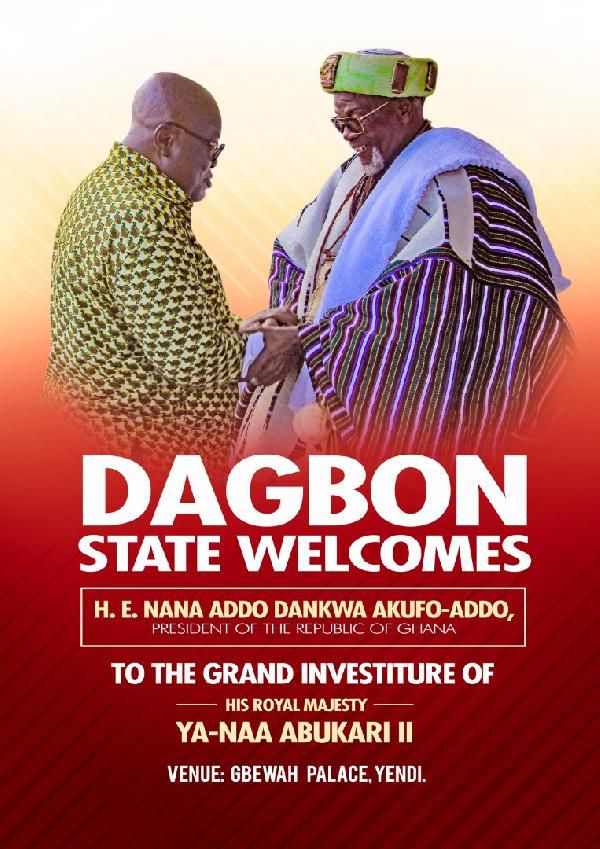 Nana Addo honours new overlord of Dagbon, Yaa Naa Abukari Mahama II