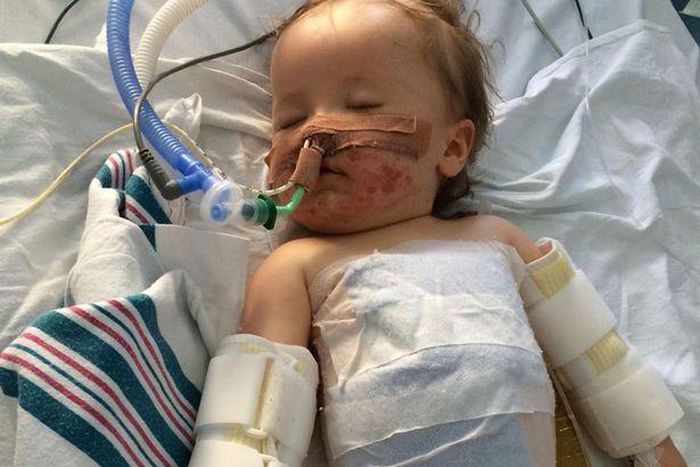 One-year-old Elijah Mole