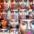 Make-up of Chris Brown