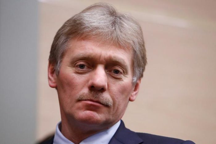 Kremlin spokesman Dmitry Peskov, pictured December 2017, said that the data its anti-doping laboratory was supposed to hand over to WADA was ready, but the WADA officials left empty-handed after Russia raised issues with the WADA equipment