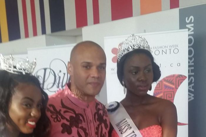 Jay Ghartey at African Fashion Week