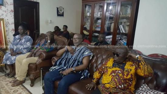 Opare Hammond's death: Akufo-Addo visits late MP's family