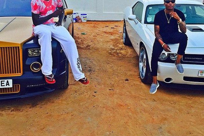 Emmanuel Adebayo treats Wizkid to a treat in Togo