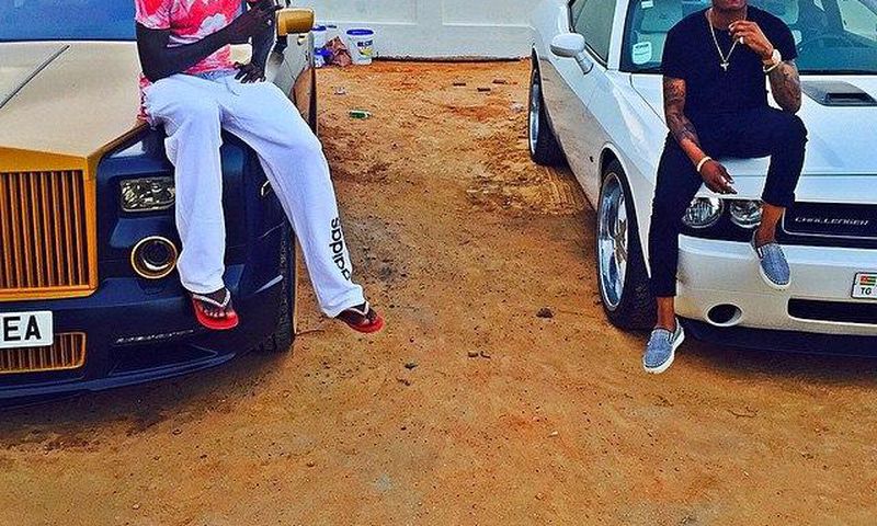 Emmanuel Adebayo treats Wizkid to a treat in Togo