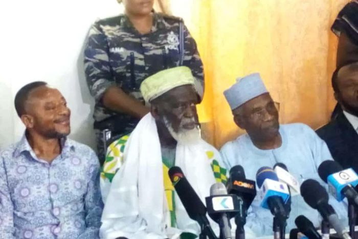 Owusu Bempah meets Chief Imam