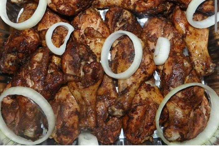 Extra spicy Jamaican Jerk Chicken
