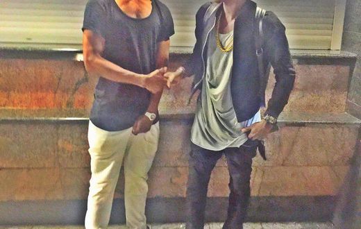 Church Why and Stonebwoy at MTV Base Africa Music Awards 2015
