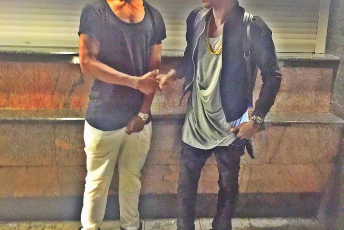 Church Why and Stonebwoy at MTV Base Africa Music Awards 2015