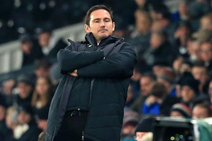 Unimpressed: A Leeds United employee was caught "acting suspiciously" as Frank Lampard's Derby County trained on Thursday