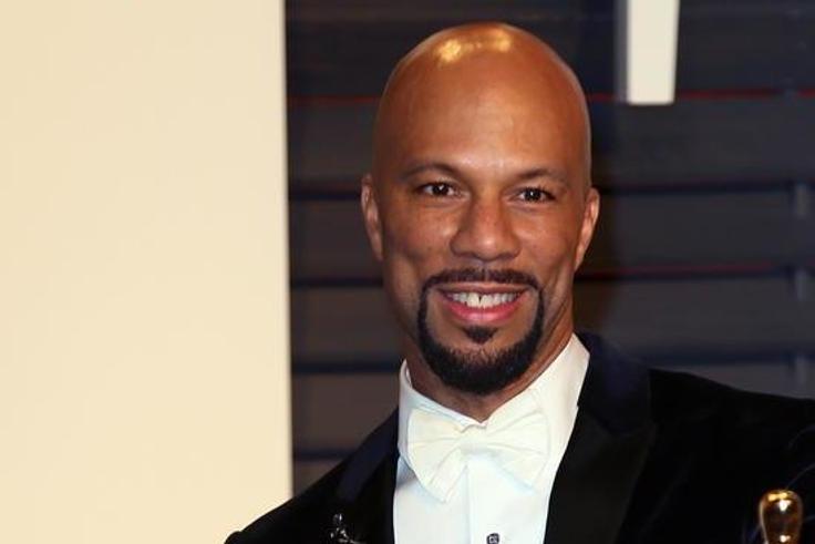 Hip Hop artist, Common, at an event