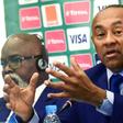 The president of the Confederation of African Football (CAF) Ahmad Ahmad announces Egypt as host of the 2019 Africa Cup of Nations (CAN) between June 15 and July 13, during a press conference in an Hotel in Dakar on January 8, 2019.The CAF executive co...