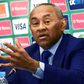 The president of the Confederation of African Football (CAF) Ahmad Ahmad announces Egypt as host of the 2019 Africa Cup of Nations (CAN) between June 15 and July 13, during a press conference in an Hotel in Dakar on January 8, 2019.The CAF executive co...