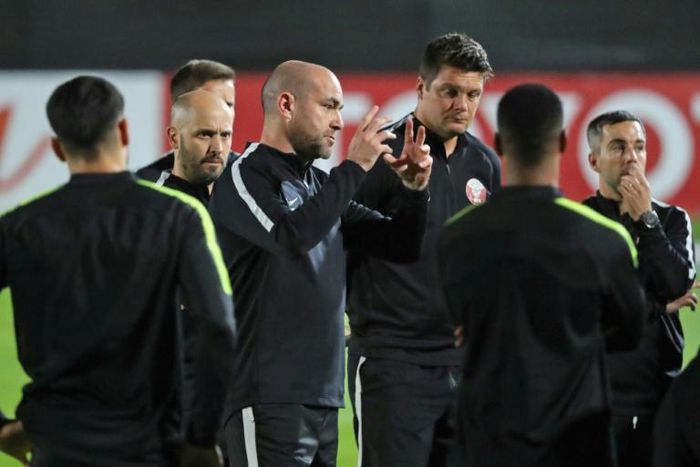 Coach Felix Sanchez said his players would stay focused on the job at hand at the Asian Cup.