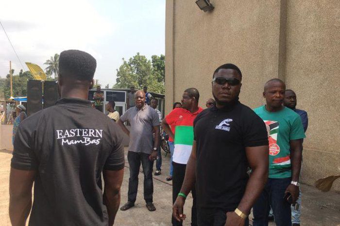 Members of the 'Eastern Mambas'