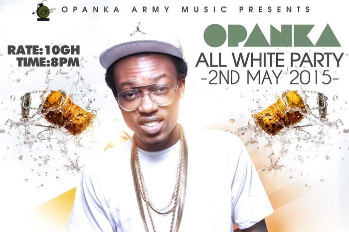 Opanka's double premiere will be marked with an All-White Party at Vienna City in Tema on the 2nd May, 2015.