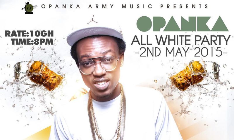 Opanka's double premiere will be marked with an All-White Party at Vienna City in Tema on the 2nd May, 2015.