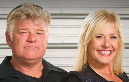 Auctioneer of Storage Wars, Dan and wife, Laura.