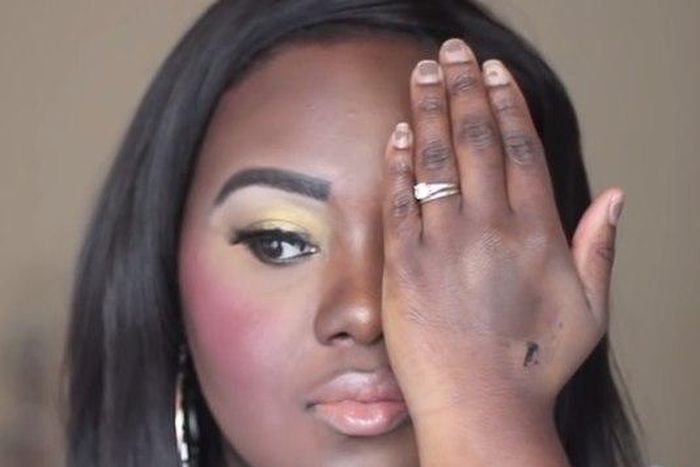 Chanel Boateng shows a bad side of her makeup