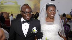 Odelia Ofori and husband