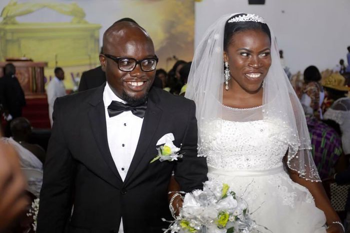 Odelia Ofori and husband