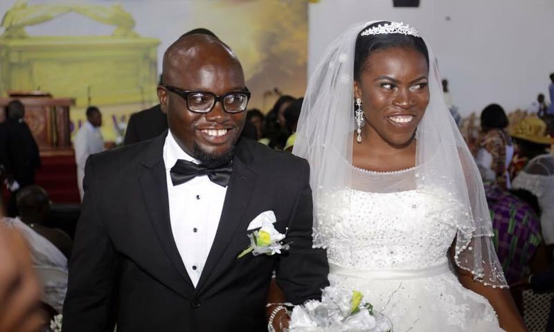 Odelia Ofori and husband
