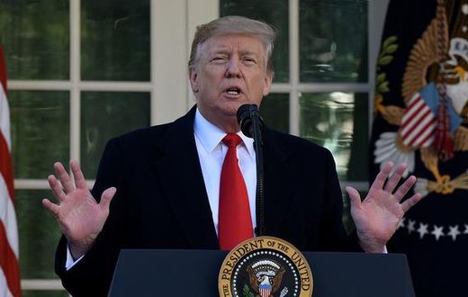 Government reopens as Trump casts doubt on prospects for a border wall deal