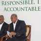 President John Mahama with Vice President Amissah-Arthur