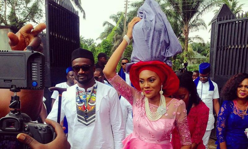 Jude Okoye and his wife, Ify Umeokeke