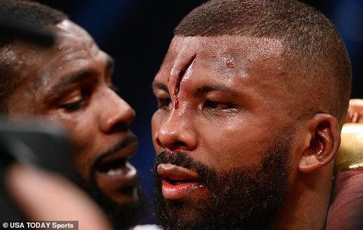 Badou Jack suffered a horrific head injury during his fight with Marcus Browne in Vegas